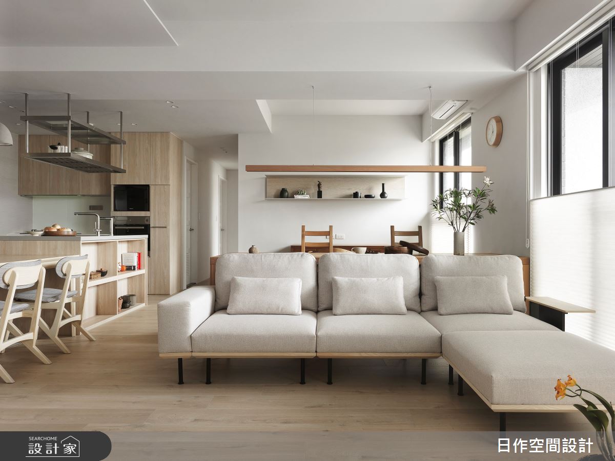 解構「家」的純粹美學，開放式設計品味分而不隔的甜蜜生活