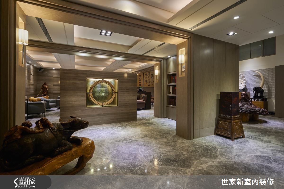 經典收納畢生珍藏  退休老爸住進新東方風美術館