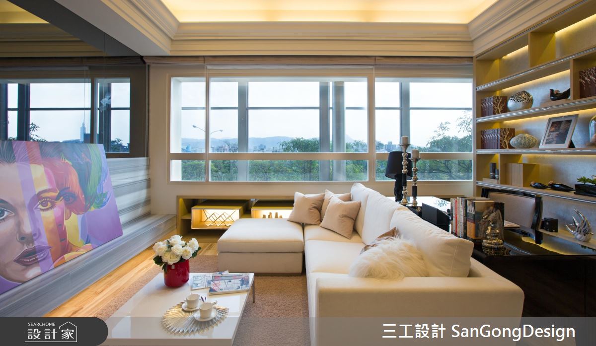 20 坪延展出大宅胸襟！向山巒借景的曼哈頓風情住所