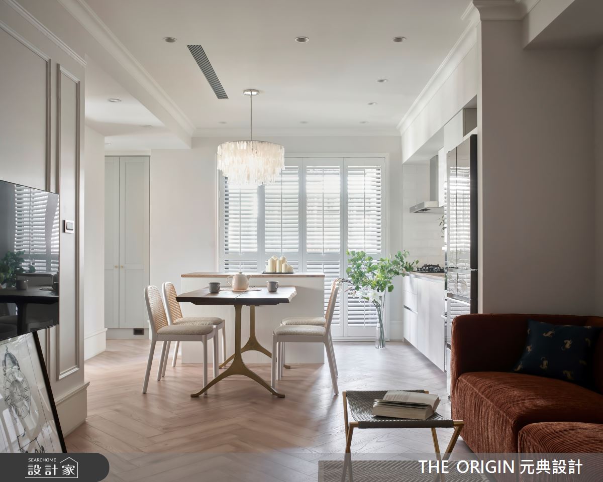 28坪清新美式風，讓生活常伴於一抹陽光灑落