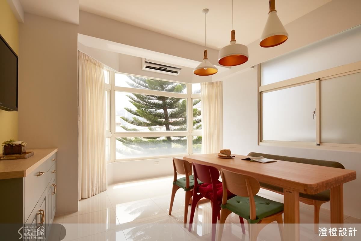 守護綠樹遇上微笑色彩 灌溉家的愉悅生命力