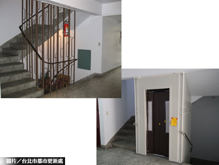 長輩福音！　北市首座室內型電梯完工