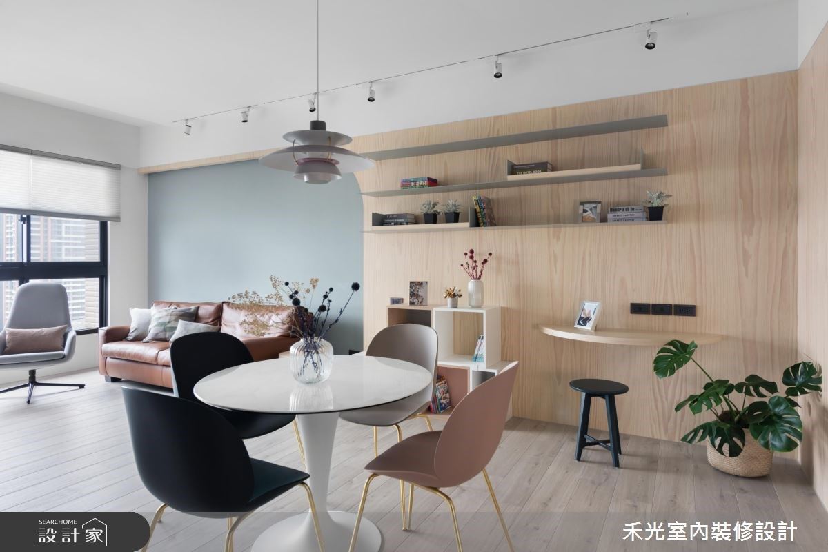 自然木系 X 高級灰的好感居家! 每天從圓拱門開啟儀式感的日常~