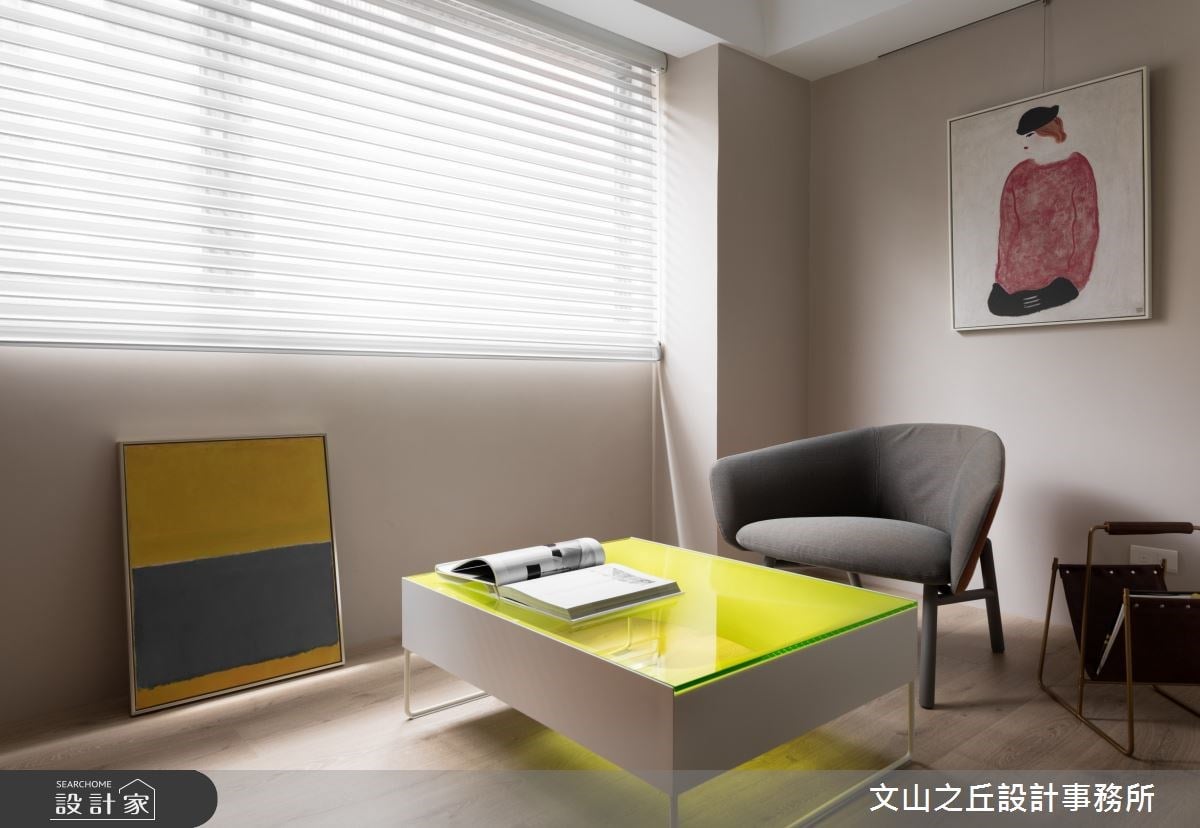 獻給退休媽媽的8坪奶茶色小宅！以人字拼、美式線版渲染優雅的歐美氣息