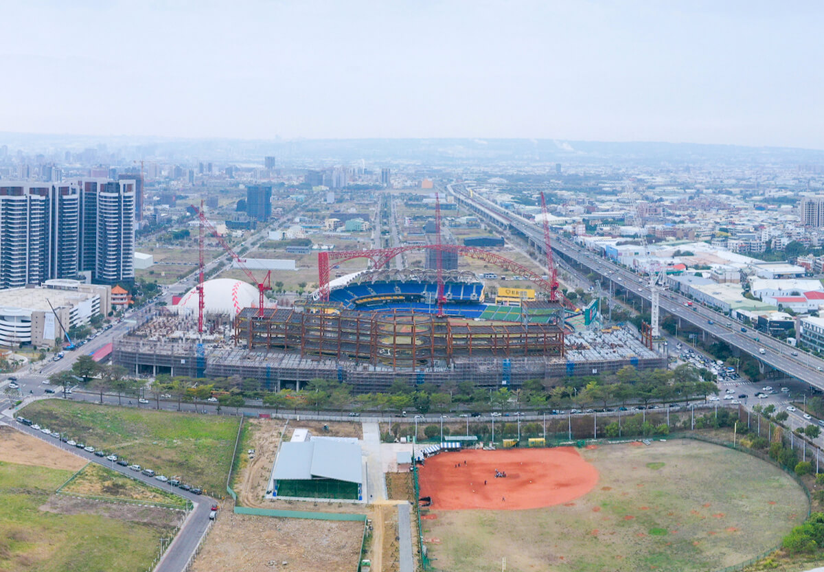 台中巨蛋百億建設啟動 14期800億案量升溫 品牌建商決戰中台灣