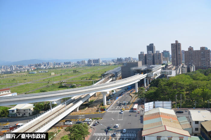 進擊的台中  雙鐵三站無縫接軌