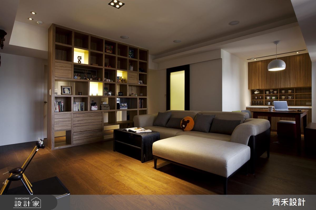 打開彼此的心牆！三代同堂的文化石現代宅