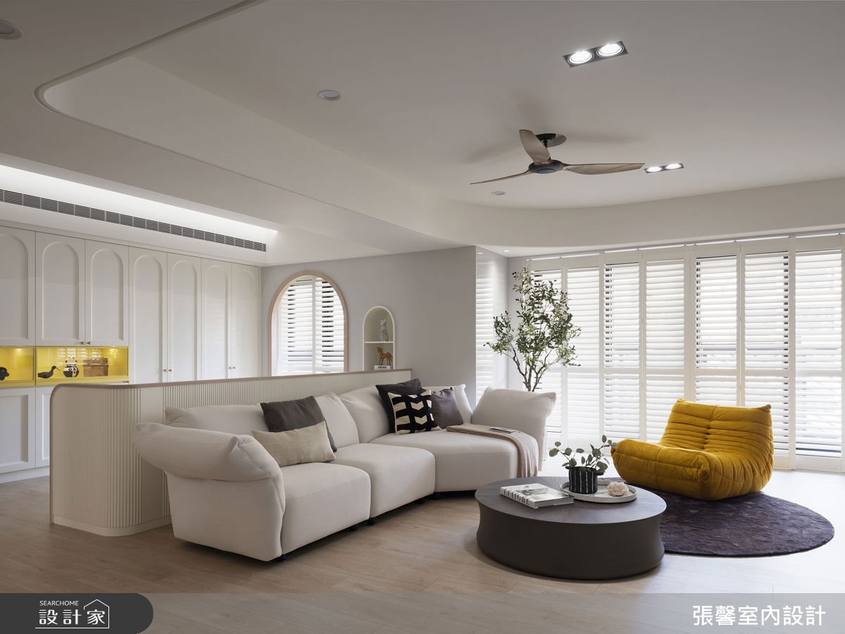 構築夢想未來藍圖！時髦淨白現代風居家，實現完美三代同堂生活！