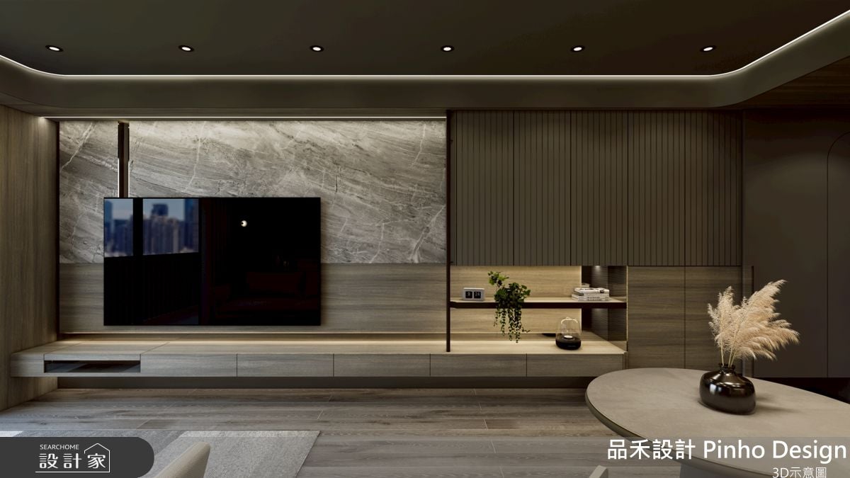 好的設計讓空間適應人，43坪輕奢風住宅設計，不只好看更兼具機能與質感