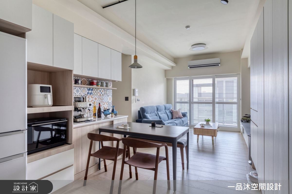 不到百萬也可以裝潢三房兩廳!?洞洞板X系統櫃X電器櫃堪稱小宅收納教科書