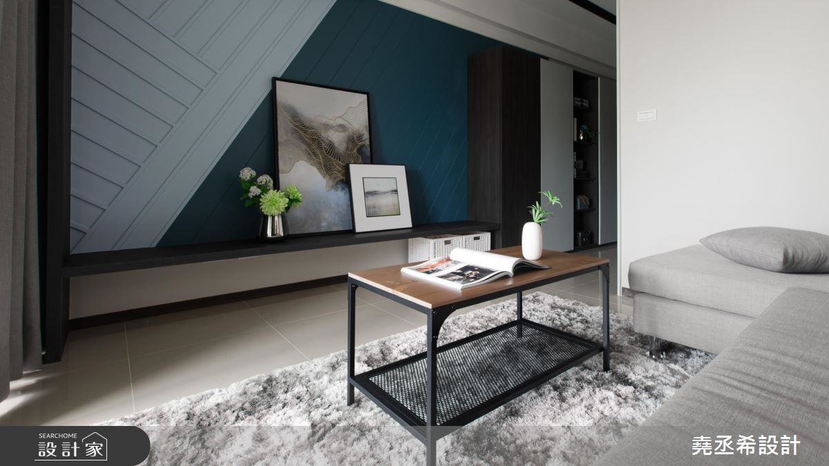 100萬裝修預算再出招！17坪超美藍色新婚宅就這麼辦