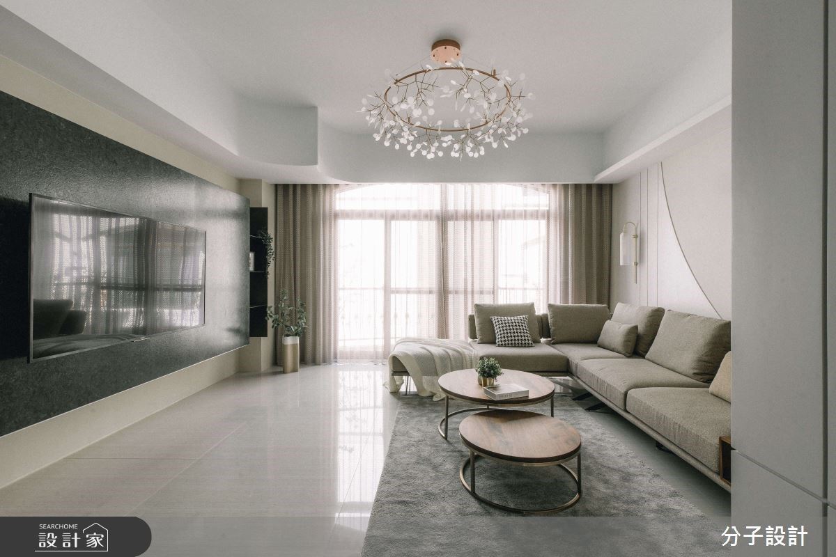 簡潔架構 X 圓弧流線！有個性、有顏值的耐看好宅