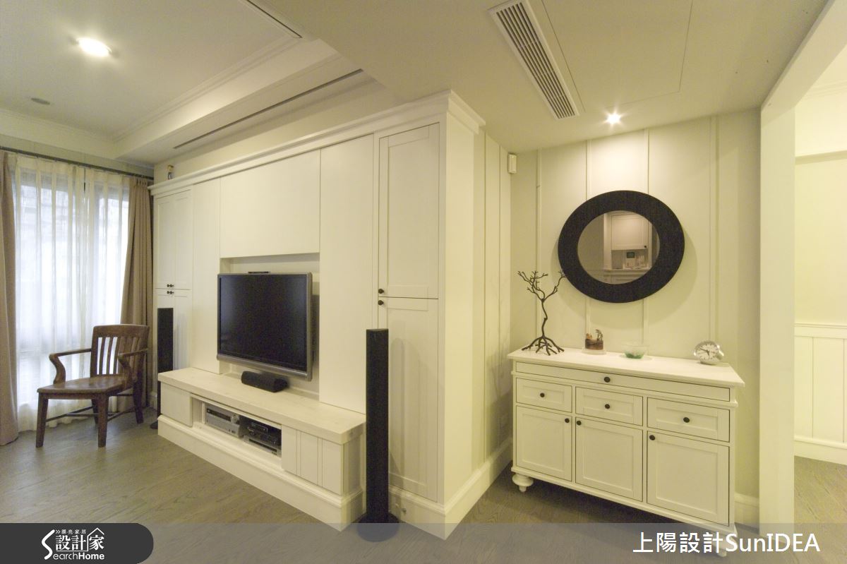 雪色經典美式小巧思 打造納瓦白風情居家