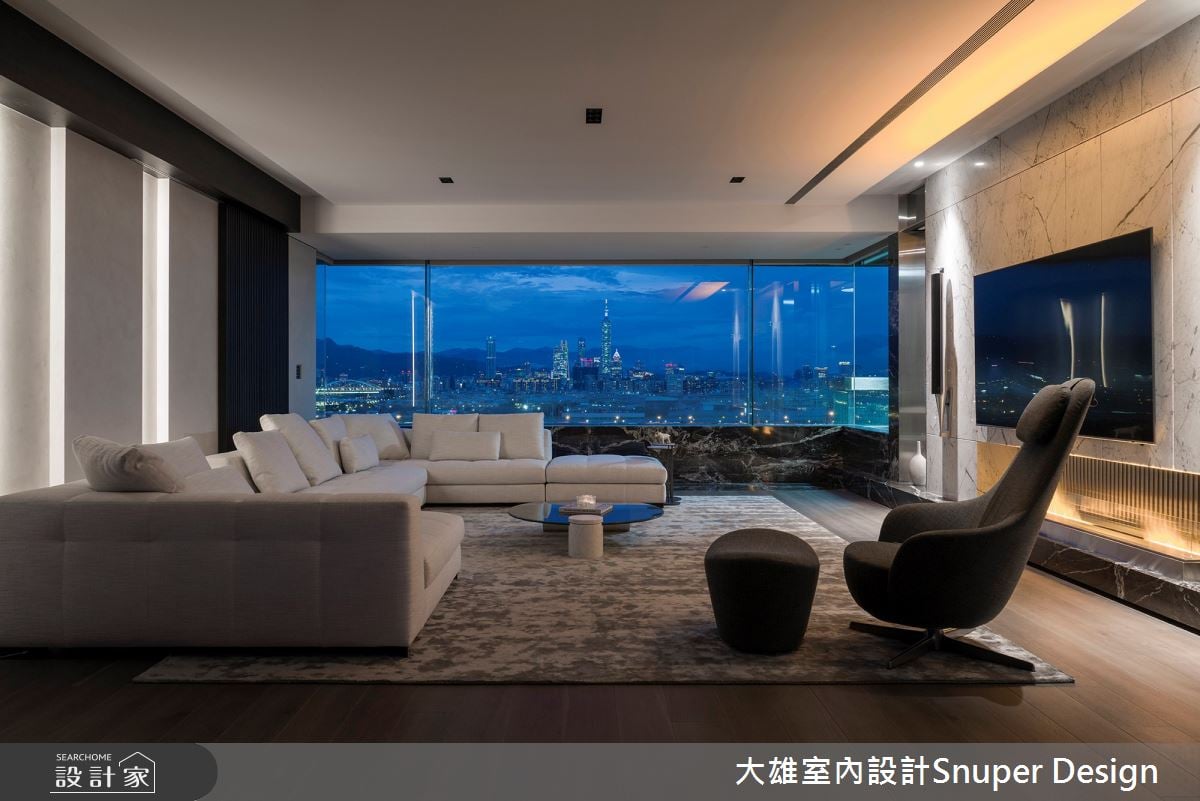 依山傍水的景觀都會豪邸，開闊彈性又滿佈儀式感的時尚居所