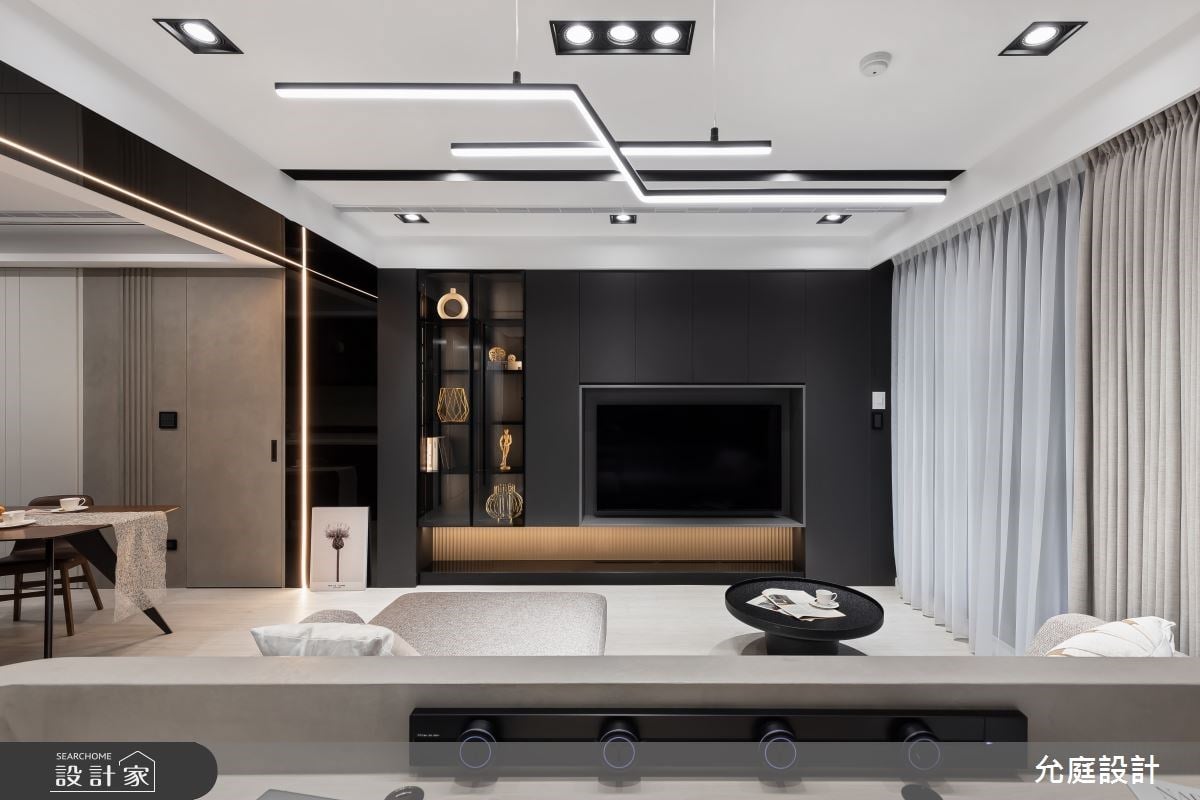 能活出現代人從容魅力的住宅！ 用流暢線條X獨特設計建構空靈感的現代奢...
