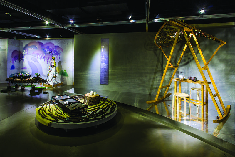 台灣茶席文化新思維─地層下的茶空間展